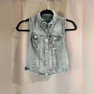 Girl’s Wallflower Jean Vest
